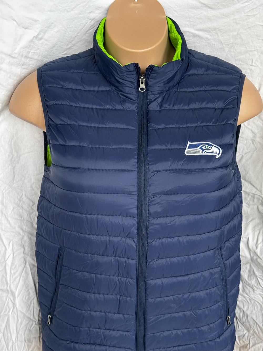 Seattle Seahawks Puffy Vest